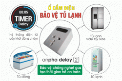Ổ Cắm Điện Bảo Vệ Tủ Lạnh Anpha Delay