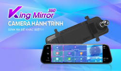 Camera hành trình 4G Android King Mirror 360